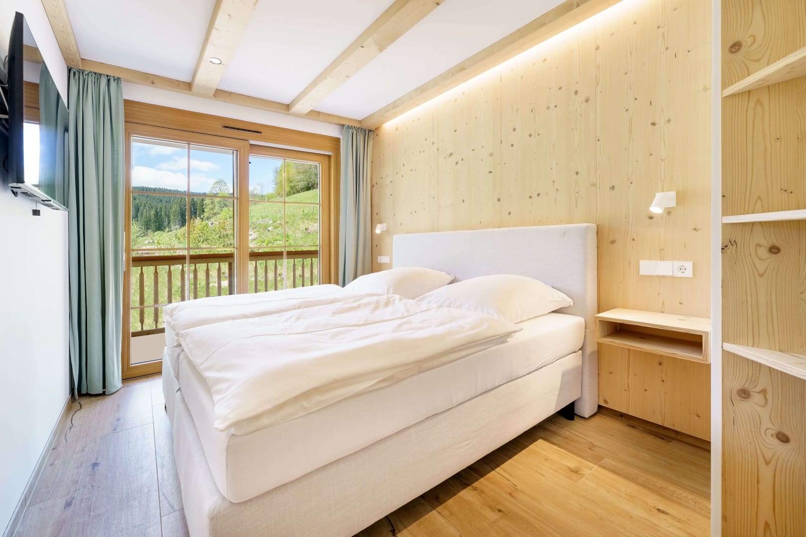 Apartment 9.8-Schlafzimmer